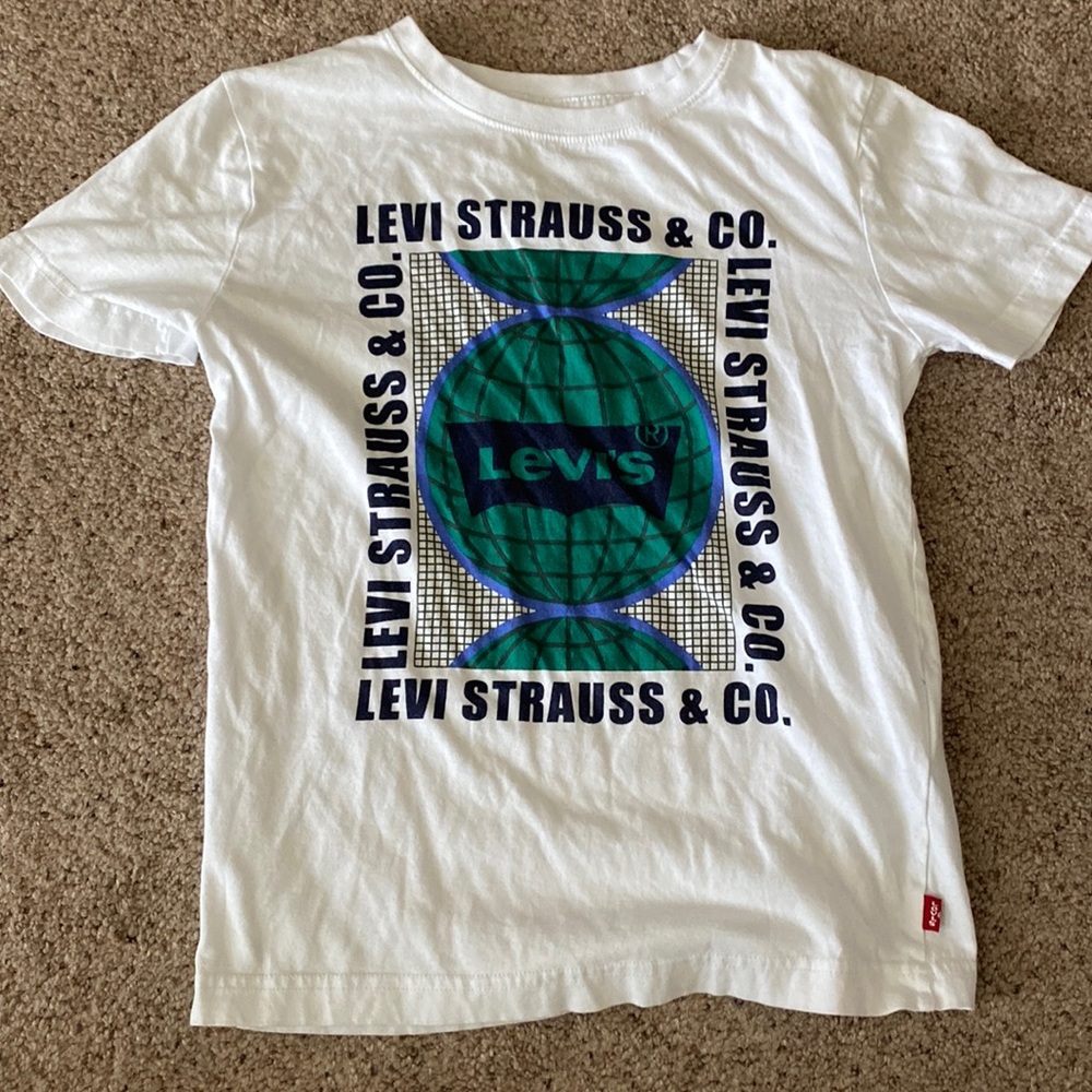 Boys Levi short sleeve graphic tee